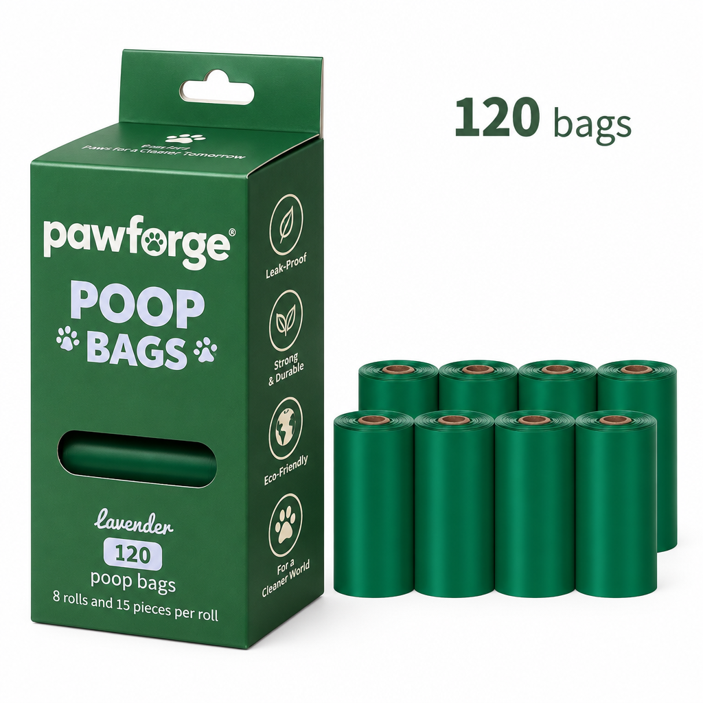 PawForge Poop Bags (120 Bags)