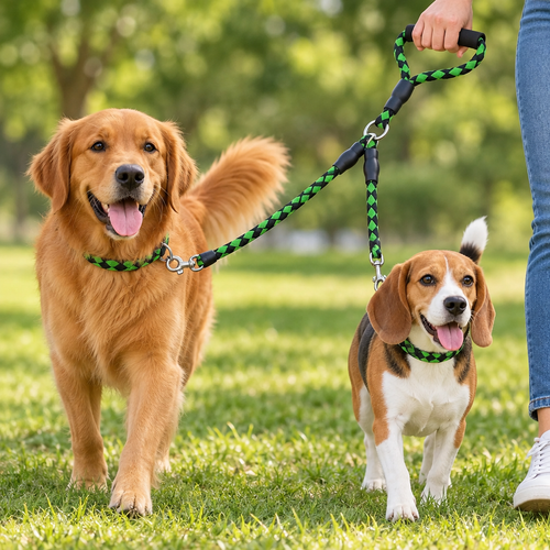 PawForge Double Leash